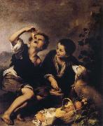 Bartolome Esteban Murillo The Pie Eater oil on canvas